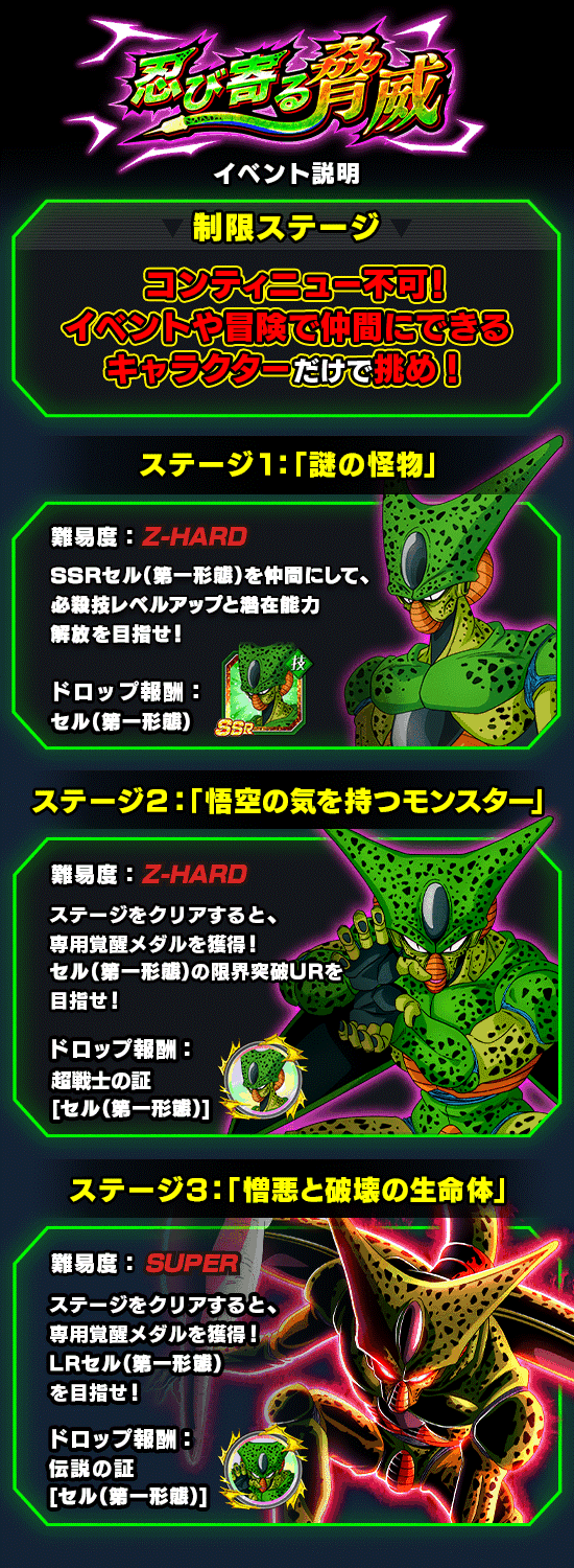 ドラゴンボール ダイマツリ ドッカンバトル セル 第二形態 ステッカー ドラゴンボール ダイマツリ ドッカンバトル セル 第二形態