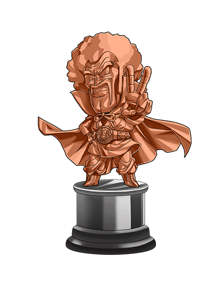 ミスター・サタン像(銅)