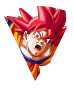 超サイヤ人ゴッド孫悟空