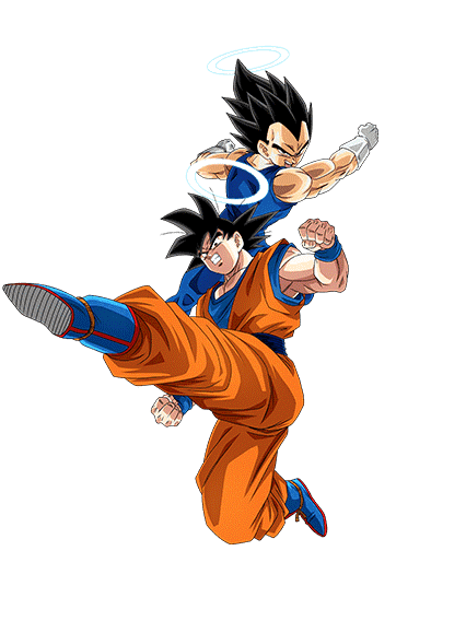 孫悟空(天使)&ベジータ(天使)