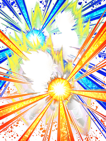 超サイヤ人孫悟飯(青年期)&超サイヤ人孫悟天(幼年期)