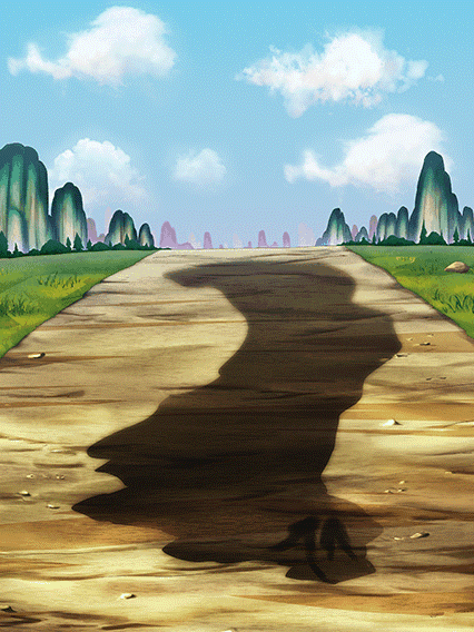 孫悟空(少年期)&ブルマ(少女期)