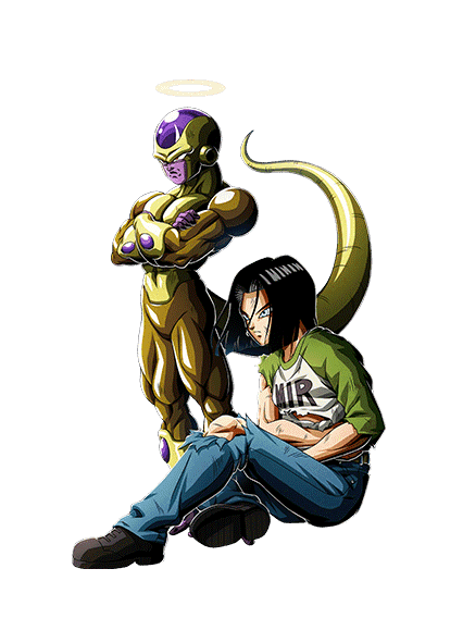 ゴールデンフリーザ(天使)&人造人間17号