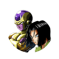 ゴールデンフリーザ(天使)&人造人間17号