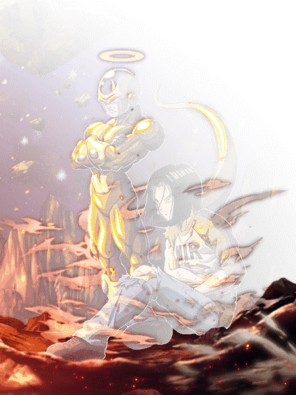 ゴールデンフリーザ(天使)&人造人間17号