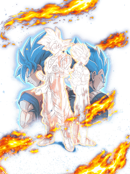 超サイヤ人ゴッド孫悟空
&超サイヤ人ゴッドベジータ