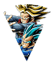 超サイヤ人ゴッドSSベジータ
&超サイヤ人トランクス(未来)