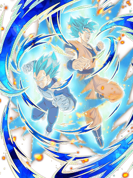 超サイヤ人ゴッドSS孫悟空
&超サイヤ人ゴッドSSベジータ