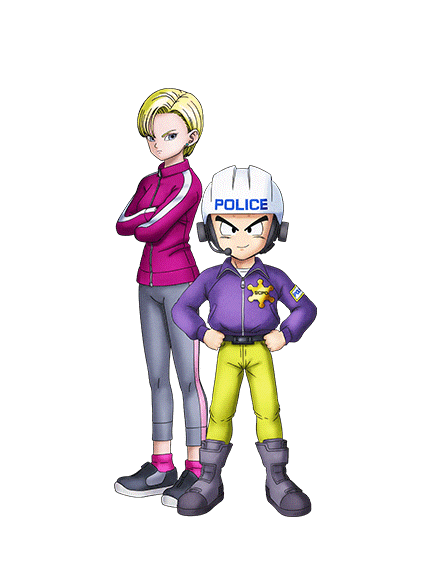 クリリン&人造人間18号