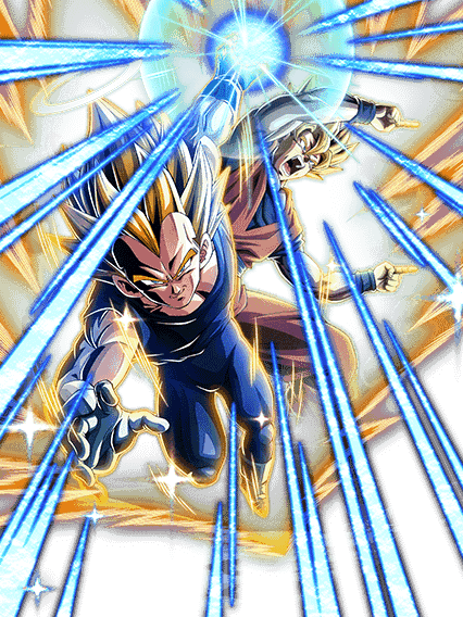 超サイヤ人ベジータ(天使)+超サイヤ人孫悟空(天使)