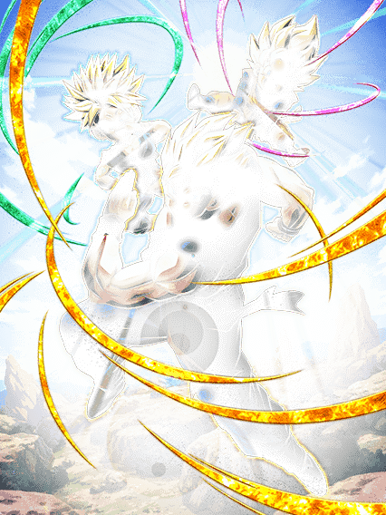 超サイヤ人孫悟飯(青年期)
+超サイヤ人トランクス(幼年期)&超サイヤ人孫悟天(幼年期)