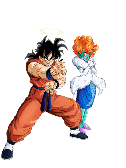 ヤムチャ(天使)&蛇姫