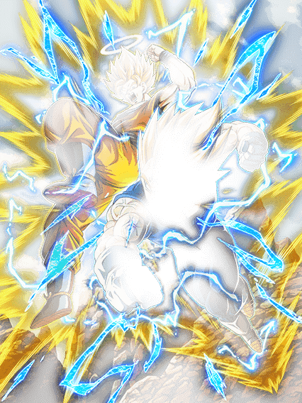 魔人ベジータ+超サイヤ人2孫悟空(天使)