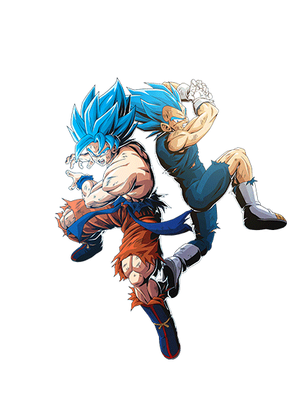 超サイヤ人ゴッドSS孫悟空
&超サイヤ人ゴッドSSベジータ