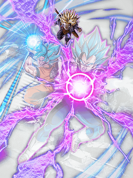 超サイヤ人ゴッドSSベジータ+超サイヤ人ゴッドSS孫悟空