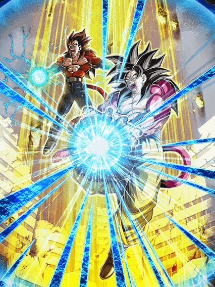 超サイヤ人4孫悟空+超サイヤ人4ベジータ