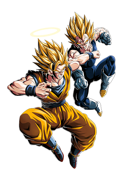 超サイヤ人2孫悟空(天使)+魔人ベジータ