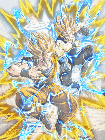 超サイヤ人2孫悟空(天使)+魔人ベジータ