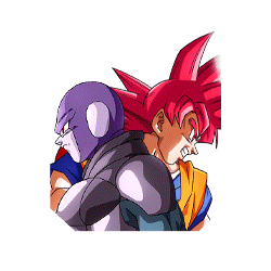 ヒット&超サイヤ人ゴッド孫悟空