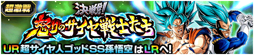 決戦！怒りのサイヤ戦士たち