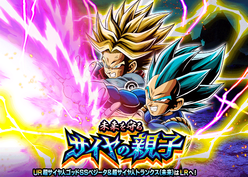 未来を守るサイヤの親子