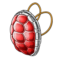 亀の甲羅(プラチナ)[力]