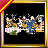 ドラゴンボール40周年記念CP コミックス背表紙壁紙